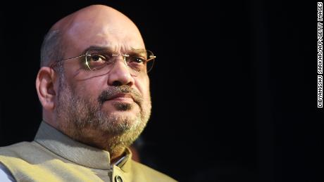 De Indiase minister van Binnenlandse Zaken, Amit Shah, zei dat hij zondag positief heeft getest op het coronavirus. (Bestandsfoto)