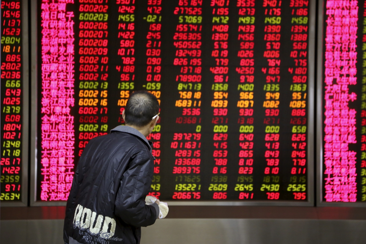 Het aandeel van Azië stijgt terwijl de blue chips in China de piek van vijf jaar bereikten
