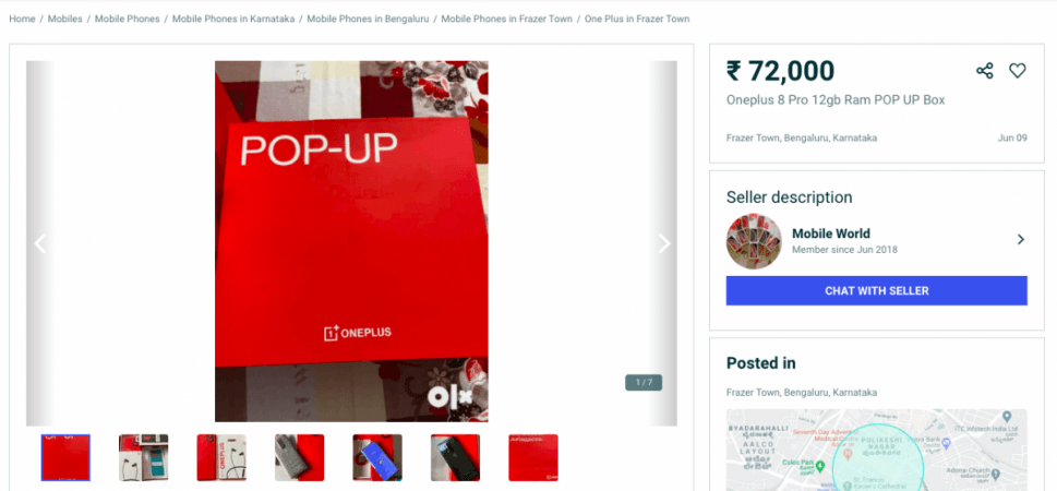 OnePlus 8 Pro op OLX