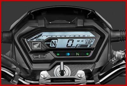 Honda XBlade BS6 digitale meter