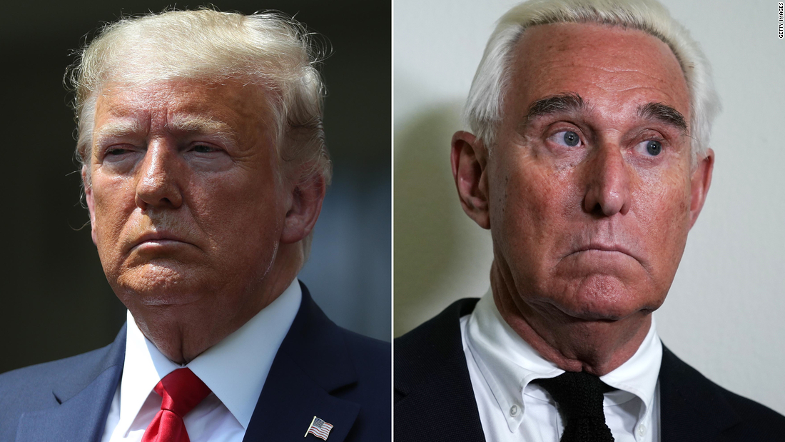 Trump zet de zin van Roger Stone om: Live updates