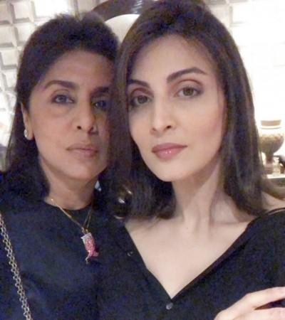 Riddhima en Neetu Kapoor