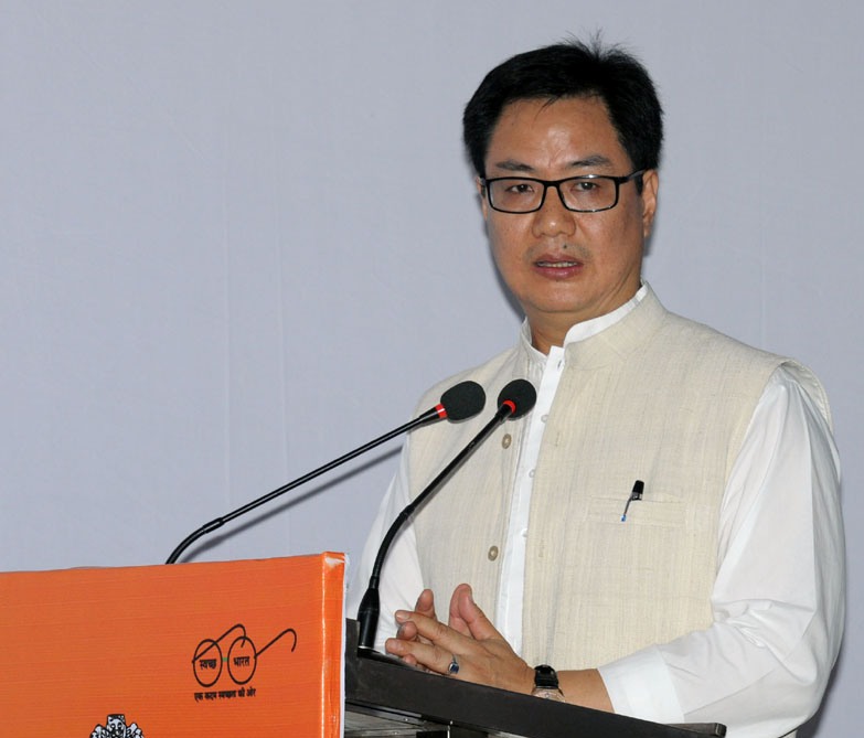 Minister van Sport Rijiju houdt tweedaags congres met rijks- en UT-ministers van Sport