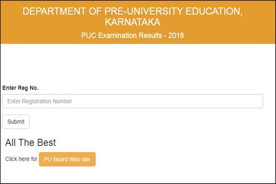 Karnataka PUC 2nd year results 2020 declared