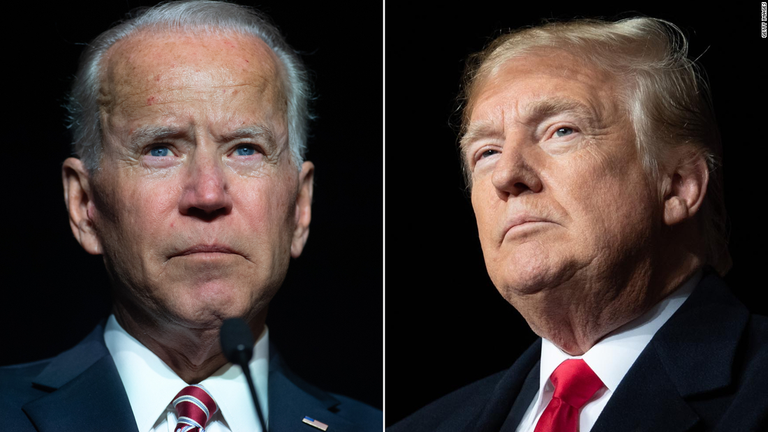 Joe Biden leidt in drie belangrijke staten die Trump in 2016 won in nieuwe CNN-peilingen