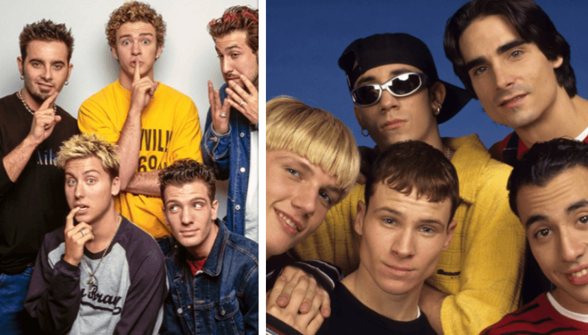 Backstreet Boys en NSYNC trending op Twitter na discussies over welke van de boybands beter is