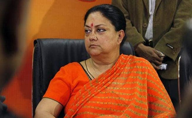 Congres MLA beweert Vasundhara Raje Link naar “Horse Trading Agent”