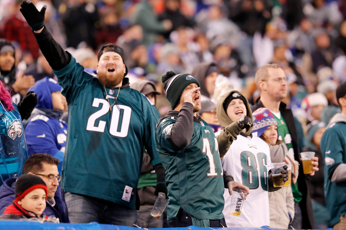 Fans zijn niet toegestaan ​​bij de thuiswedstrijden van Eagles, Phillies