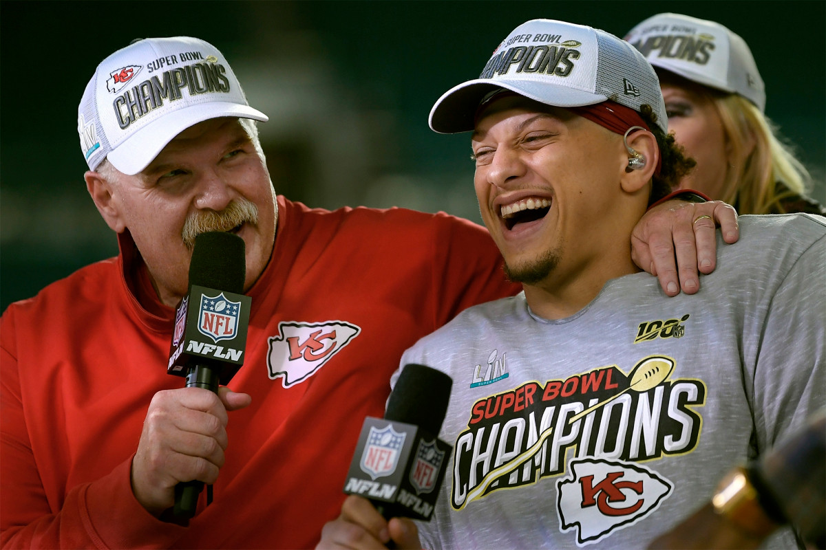 Leiders zetten zich op voor de dynastie achter Patrick Mahomes, Andy Reid