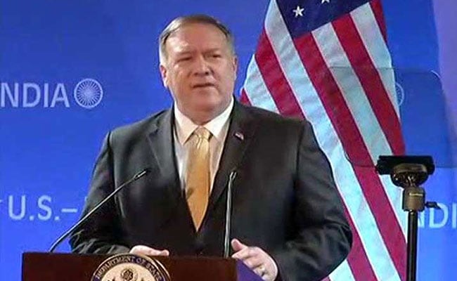 Onaanvaardbaar gedrag door China, zegt Mike Pompeo