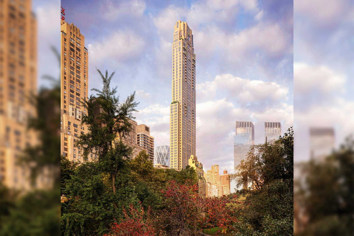 Penthouse 220 Central Park South verkoopt voor $ 102 miljoen