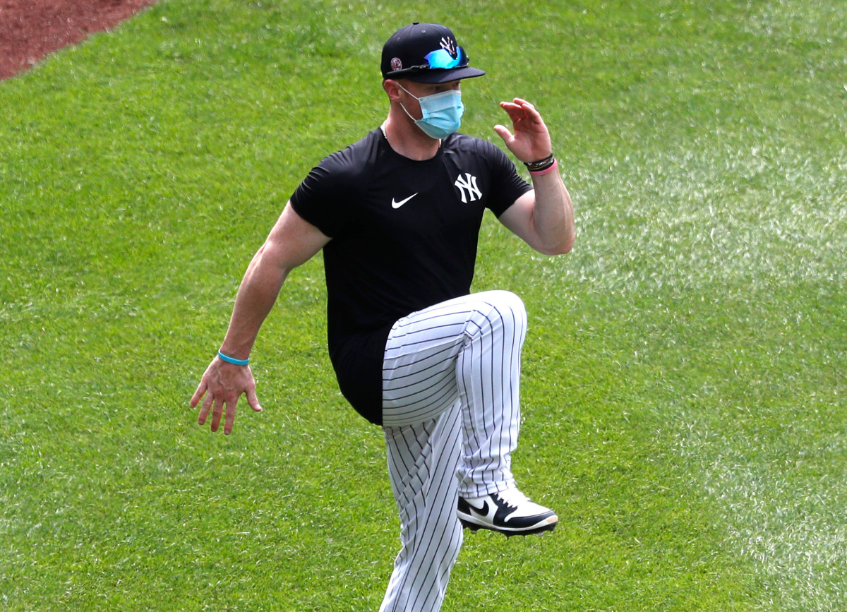 Yankees ‘Clint Frazier vecht tegen’ een beetje plantaire fasciitis ‘
