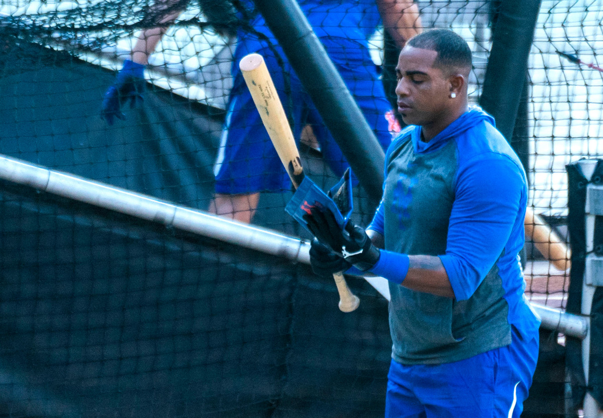 Yoenis Cespedes 'ziet eruit als een monster'