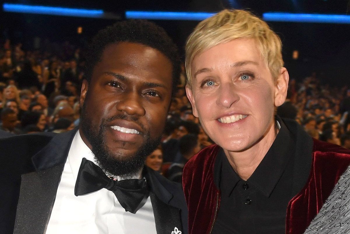 Kevin Hart verdedigt Ellen DeGeneres: het is 'gek' om haar hier doorheen te zien gaan