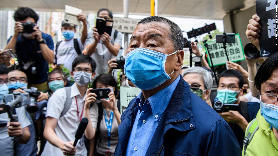 Jimmy Lai, mediamagnaat uit Hong Kong, gearresteerd op grond van nieuwe nationale veiligheidswet