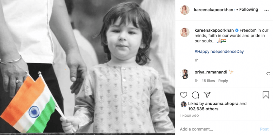 Kareena Kapoor Khan Instagram-bericht