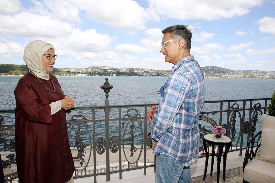 Bollywood superstar Aamir Khan meets Turkish First Lady Emine Erdogan