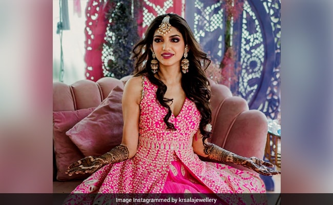 Dromerige foto’s van de Mehendi-ceremonie van Miheeka Bajaj