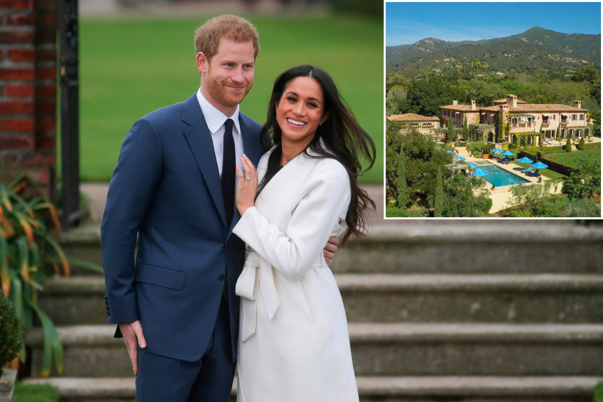 In het nieuwe landgoed van Prins Harry en Meghan Markle in Californië