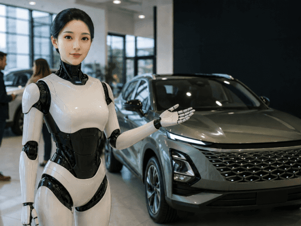 Chinese automerk zet humanoïde robot in bij Nederlandse dealers