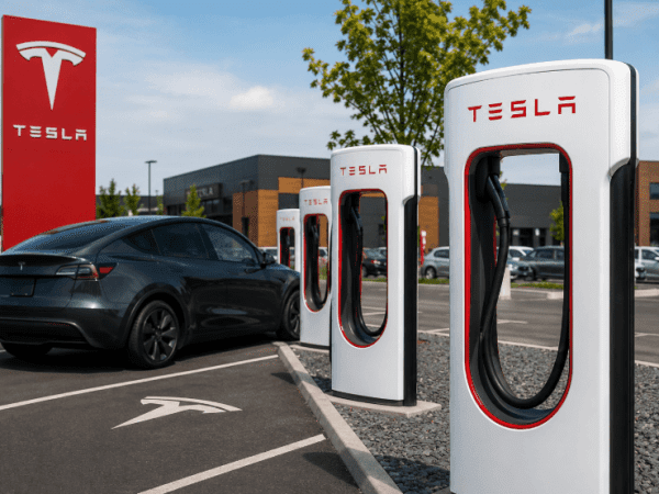 Tesla verkoopt nu ook eigen snellaadstations in Nederland vanaf 234.000 euro Tesla verkoopt nu ook eigen snellaadstations in Nederland vanaf 234.000 euro