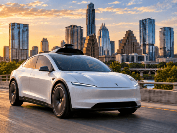 Tesla lanceert zelfrijdende Cybercab in Texas Tesla lanceert zelfrijdende Cybercab in Texas